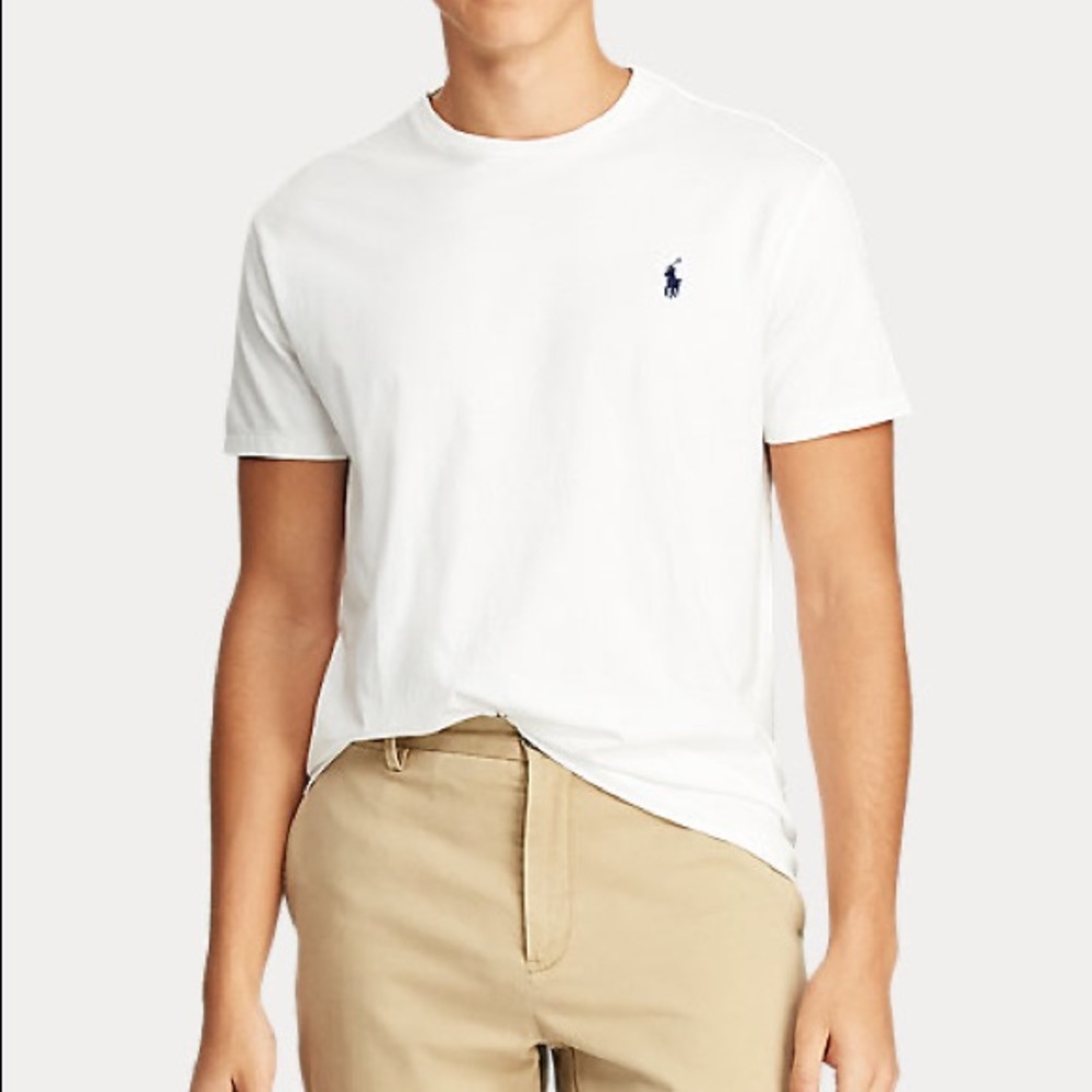 Men’s Polo by Ralph Lauren White T-Shirt XL